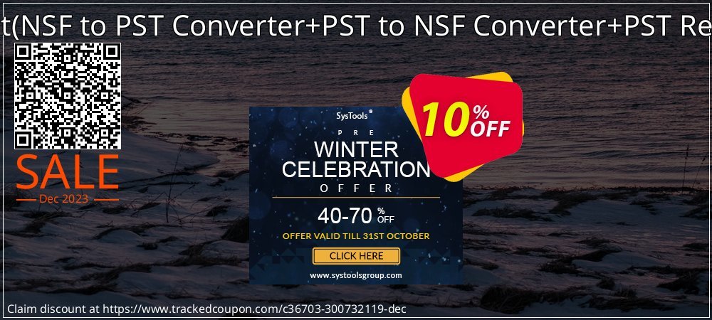 Email Management Toolkit - NSF to PST Converter+PST to NSF Converter+PST Recovery Technician License coupon on World Password Day discount