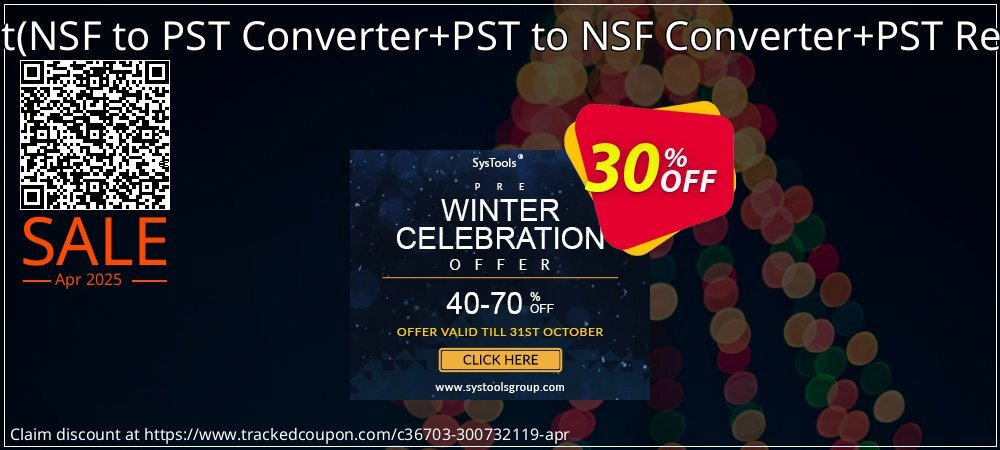 Email Management Toolkit - NSF to PST Converter+PST to NSF Converter+PST Recovery Technician License coupon on World Password Day discount