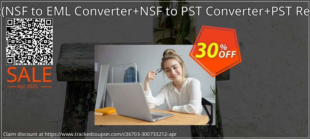 Email Management Toolkit - NSF to EML Converter+NSF to PST Converter+PST Recovery Single User License coupon on April Fools' Day super sale