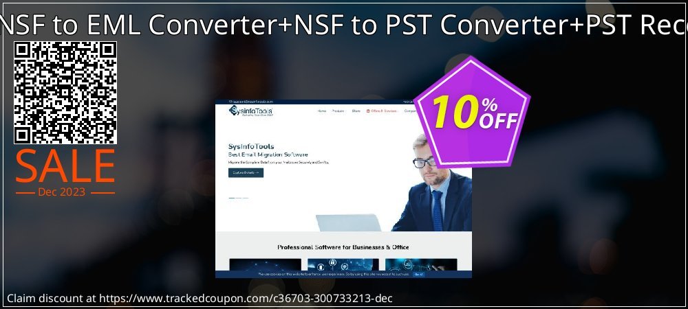 Email Management Toolkit - NSF to EML Converter+NSF to PST Converter+PST Recovery Administrator License coupon on Constitution Memorial Day promotions