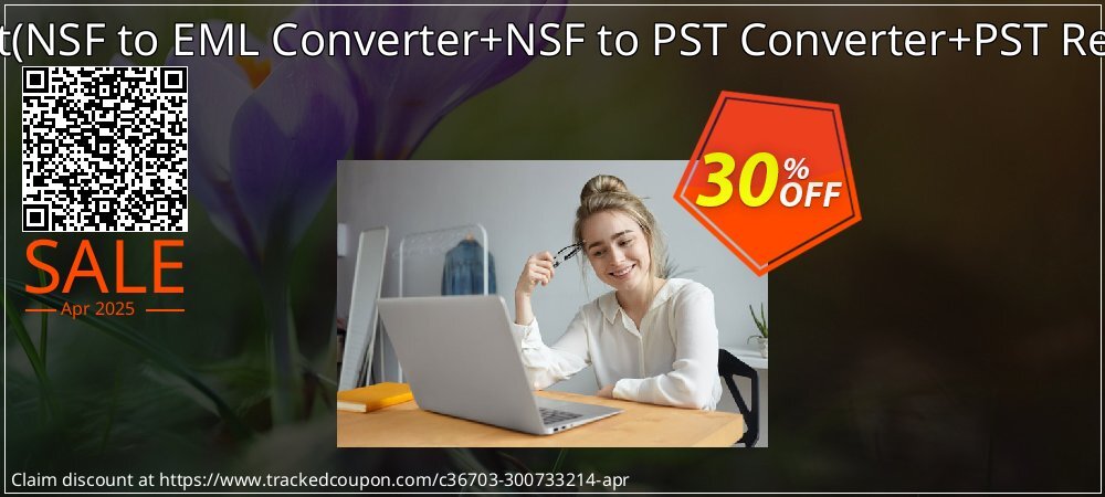 Email Management Toolkit - NSF to EML Converter+NSF to PST Converter+PST Recovery Technician License coupon on April Fools' Day discounts