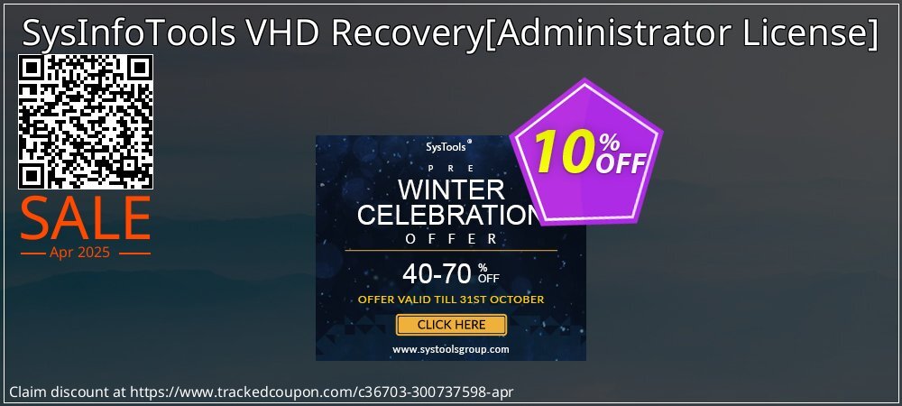 SysInfoTools VHD Recovery - Administrator License  coupon on Easter Day sales