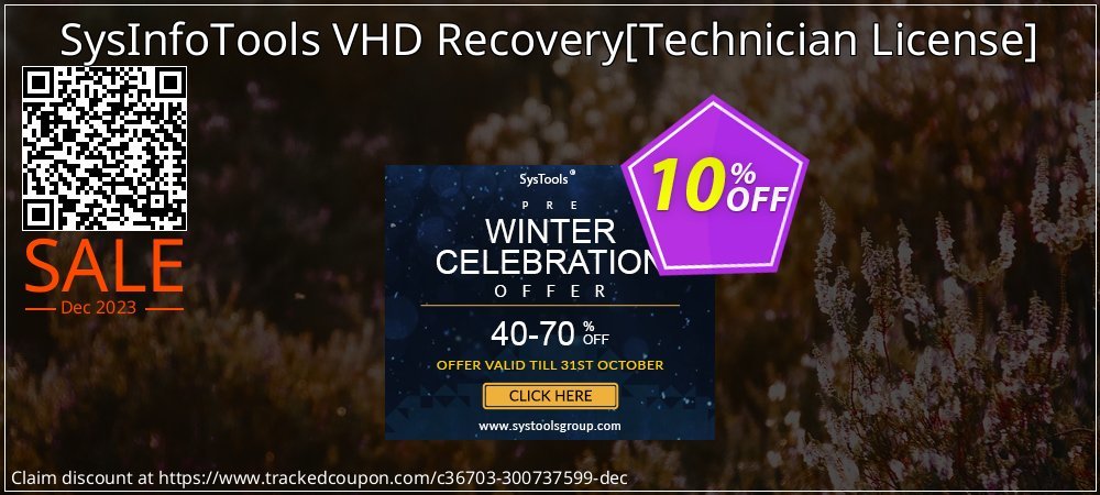 SysInfoTools VHD Recovery - Technician License  coupon on Tell a Lie Day deals