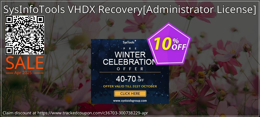 SysInfoTools VHDX Recovery - Administrator License  coupon on Tell a Lie Day deals