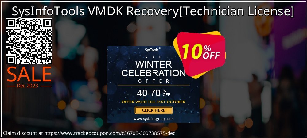 SysInfoTools VMDK Recovery - Technician License  coupon on Mother Day super sale