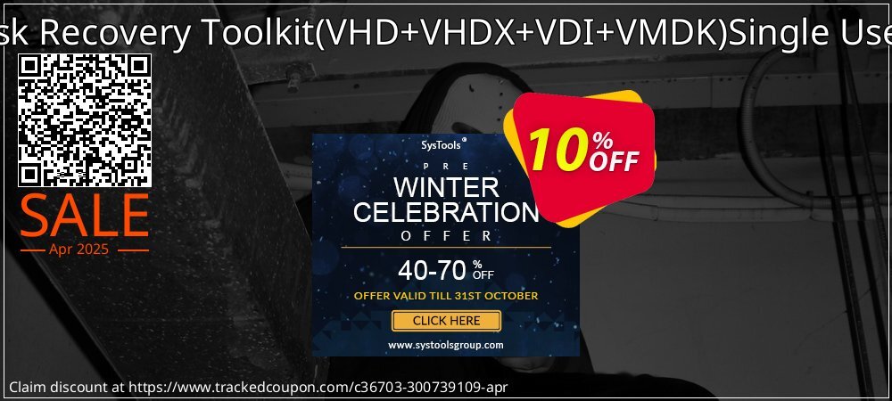 Virtual Disk Recovery Toolkit - VHD+VHDX+VDI+VMDK Single User License coupon on World Password Day sales