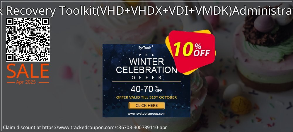 Virtual Disk Recovery Toolkit - VHD+VHDX+VDI+VMDK Administrator License coupon on Mother Day deals