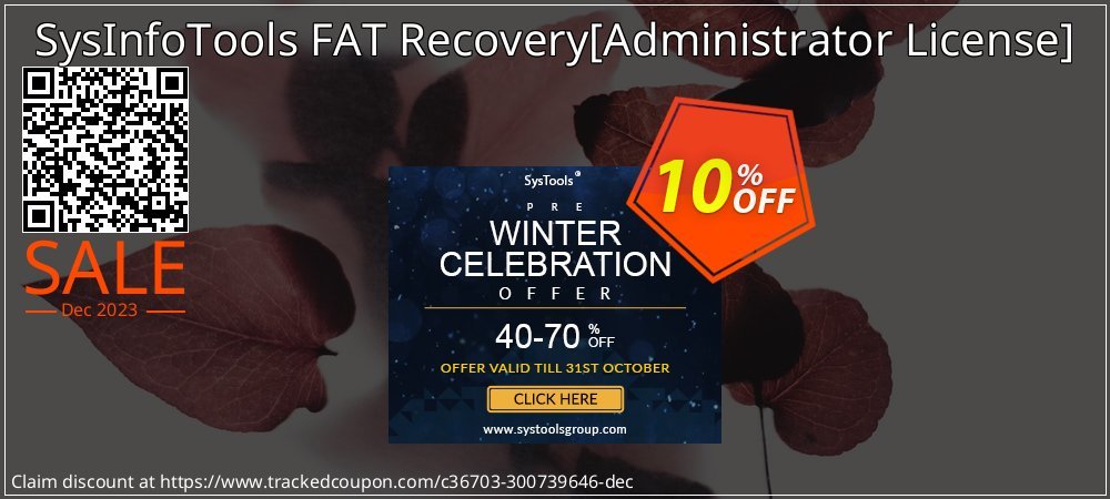 SysInfoTools FAT Recovery - Administrator License  coupon on World Party Day offering sales