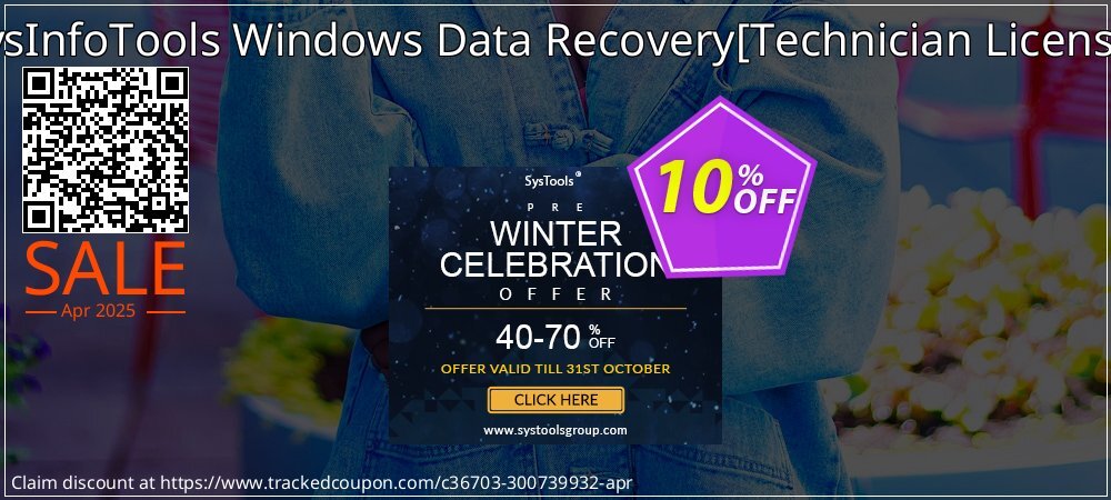 SysInfoTools Windows Data Recovery - Technician License  coupon on Working Day offering discount