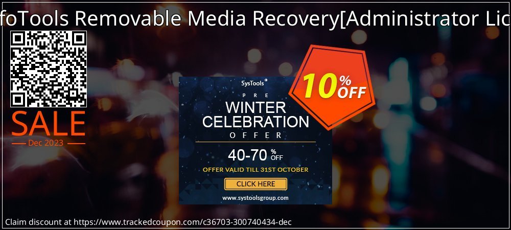 SysInfoTools Removable Media Recovery - Administrator License  coupon on Tell a Lie Day deals