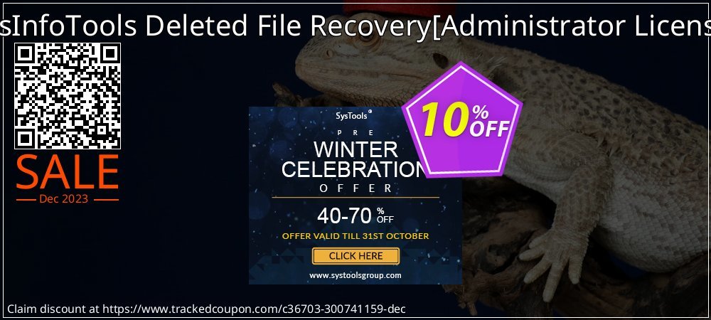 SysInfoTools Deleted File Recovery - Administrator License  coupon on World Password Day discounts