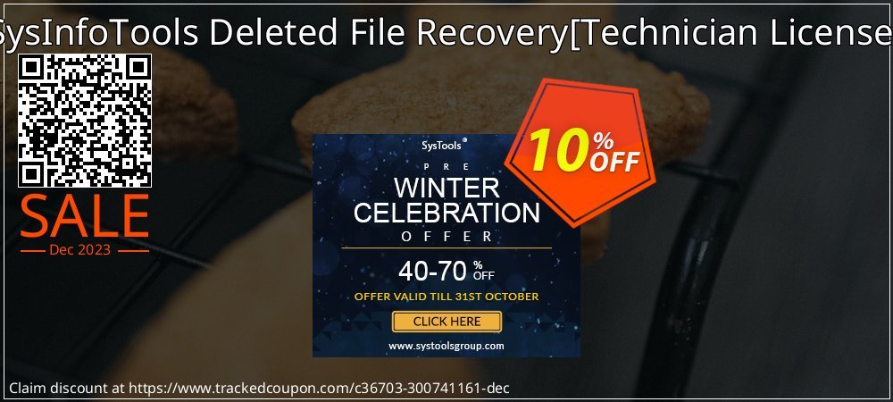 SysInfoTools Deleted File Recovery - Technician License  coupon on World Whisky Day sales