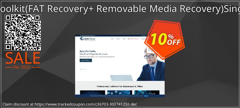 Disk Recovery Toolkit - FAT Recovery+ Removable Media Recovery Single User License coupon on April Fools' Day offering discount