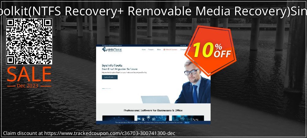 Disk Recovery Toolkit - NTFS Recovery+ Removable Media Recovery Single User License coupon on National Walking Day discount