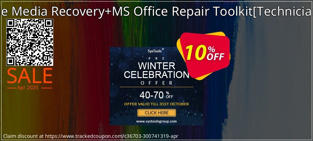 Removable Media Recovery+MS Office Repair Toolkit - Technician License  coupon on World Password Day offering sales