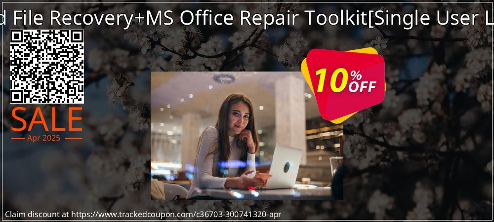 Deleted File Recovery+MS Office Repair Toolkit - Single User License  coupon on National Walking Day offering sales