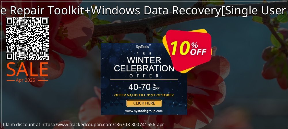 MS Office Repair Toolkit+Windows Data Recovery - Single User License  coupon on Palm Sunday super sale