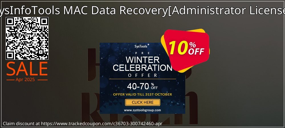 SysInfoTools MAC Data Recovery - Administrator License  coupon on National Walking Day offer