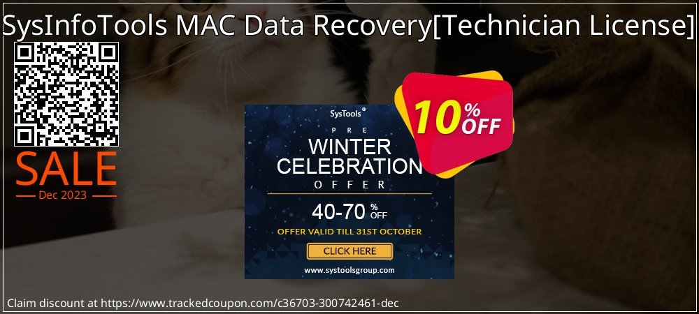 SysInfoTools MAC Data Recovery - Technician License  coupon on World Party Day discount