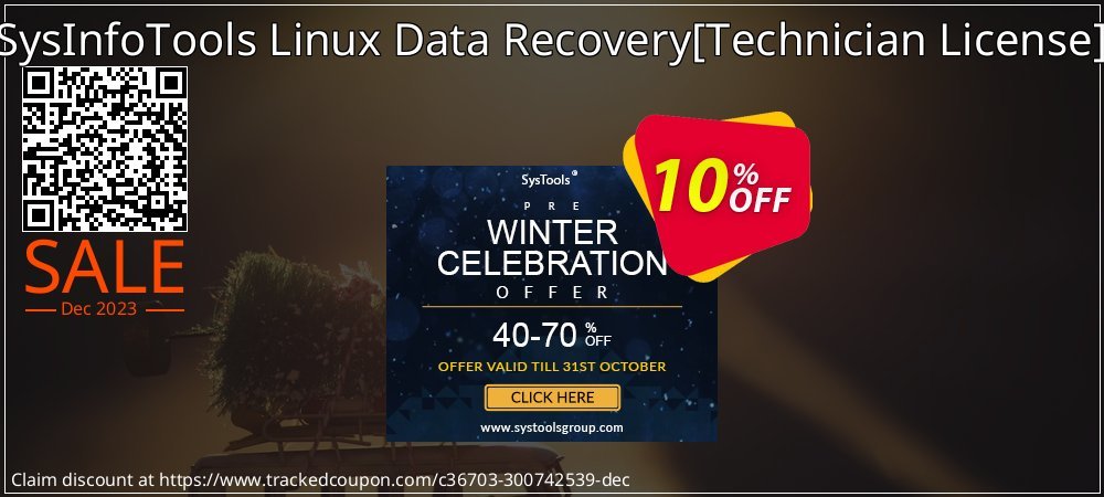 SysInfoTools Linux Data Recovery - Technician License  coupon on Tell a Lie Day sales