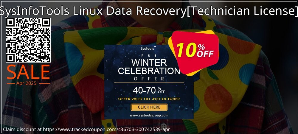 SysInfoTools Linux Data Recovery - Technician License  coupon on Tell a Lie Day sales