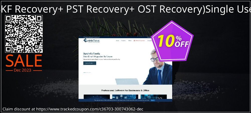 Combo - BKF Recovery+ PST Recovery+ OST Recovery Single User License coupon on April Fools' Day deals