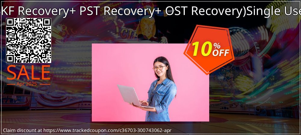 Combo - BKF Recovery+ PST Recovery+ OST Recovery Single User License coupon on Working Day offer