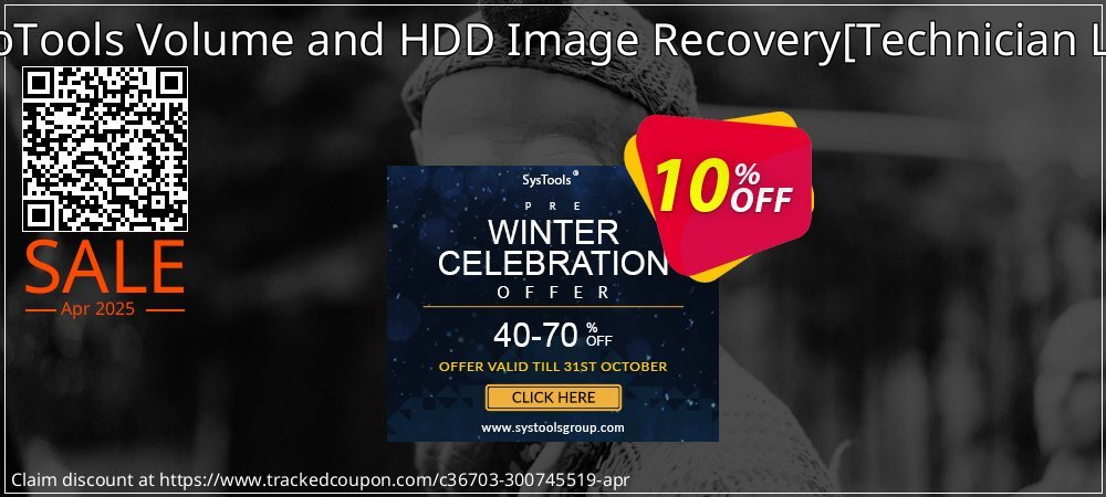 SysInfoTools Volume and HDD Image Recovery - Technician License coupon on World Password Day offer