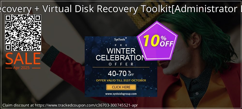 RAID Recovery + Virtual Disk Recovery Toolkit - Administrator License  coupon on National Loyalty Day offering discount
