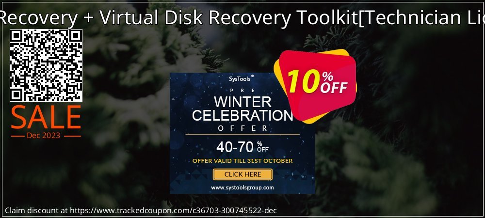 RAID Recovery + Virtual Disk Recovery Toolkit - Technician License  coupon on April Fools' Day offering discount