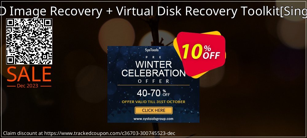Volume and HDD Image Recovery + Virtual Disk Recovery Toolkit - Single User License  coupon on Easter Day offering sales