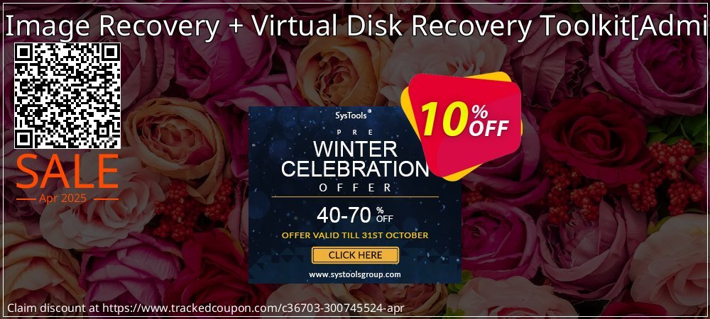 Volume and HDD Image Recovery + Virtual Disk Recovery Toolkit - Administrator License  coupon on World Password Day discounts