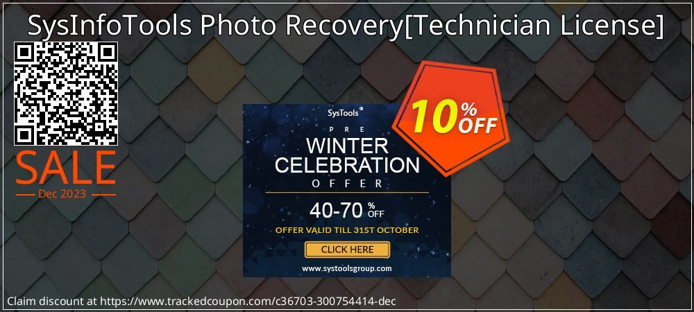 SysInfoTools Photo Recovery - Technician License  coupon on Tell a Lie Day offering discount