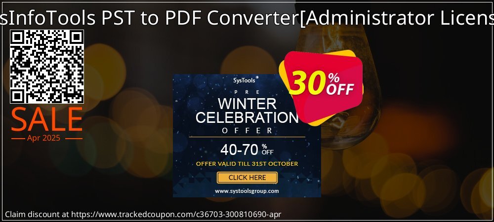 SysInfoTools PST to PDF Converter - Administrator License  coupon on Mother Day offering discount