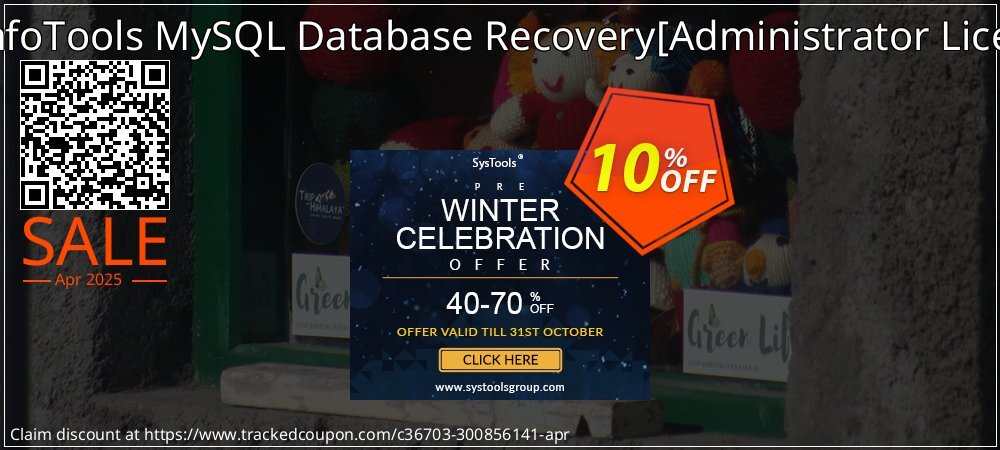 SysInfoTools MySQL Database Recovery - Administrator License  coupon on National Loyalty Day offering sales