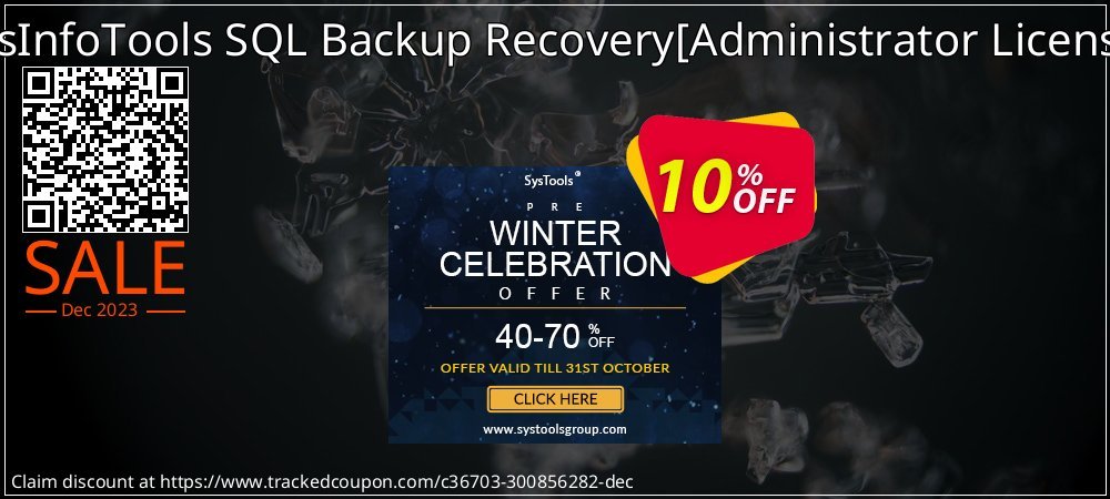 SysInfoTools SQL Backup Recovery - Administrator License  coupon on April Fools Day sales
