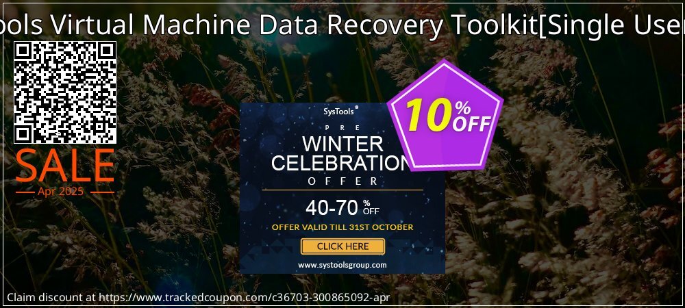 SysInfoTools Virtual Machine Data Recovery Toolkit - Single User License  coupon on Working Day deals