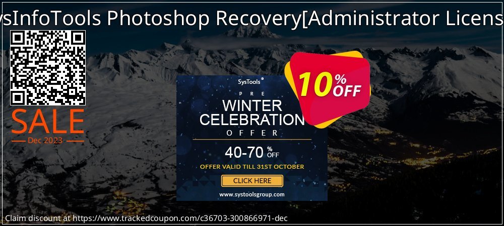 SysInfoTools Photoshop Recovery - Administrator License  coupon on National Loyalty Day promotions
