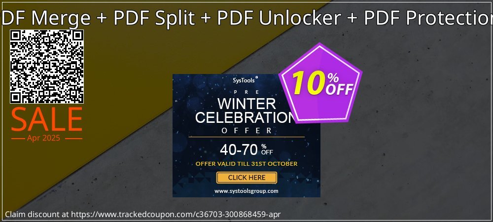 PDF Management Toolkit - PDF Recovery + PDF Merge + PDF Split + PDF Unlocker + PDF Protection + PDF Image Extractor Technician License coupon on World Password Day offer