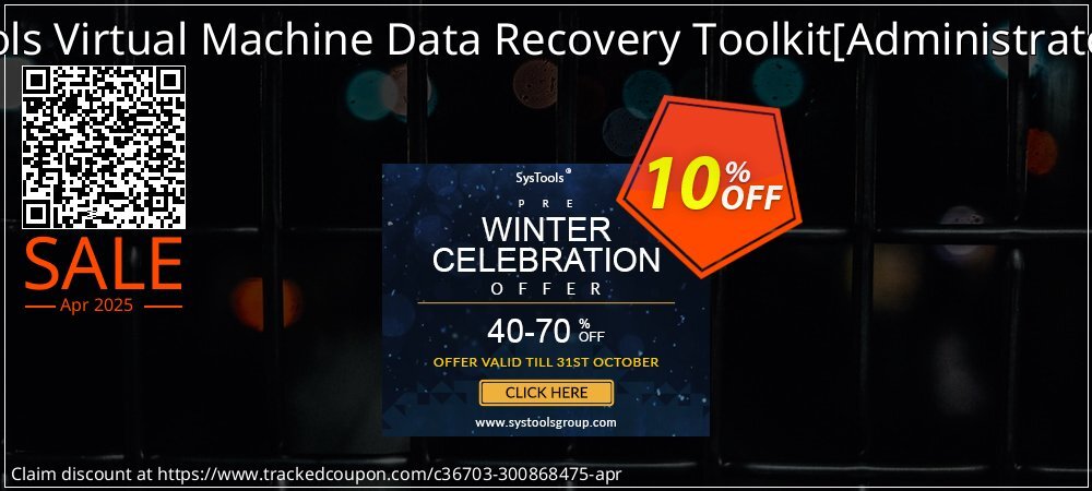 SysInfoTools Virtual Machine Data Recovery Toolkit - Administrator License  coupon on National Walking Day promotions