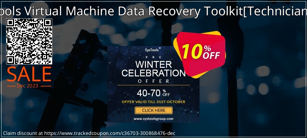 SysInfoTools Virtual Machine Data Recovery Toolkit - Technician License  coupon on World Party Day sales