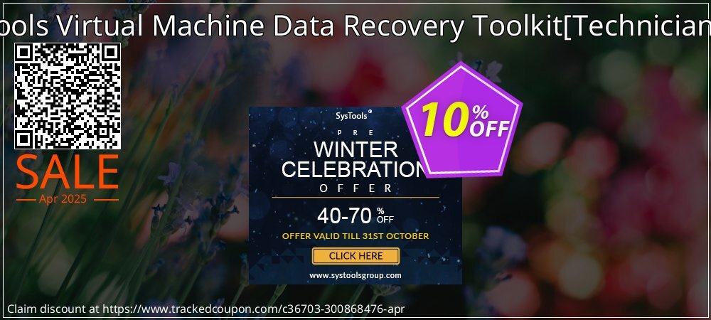 SysInfoTools Virtual Machine Data Recovery Toolkit - Technician License  coupon on World Party Day sales