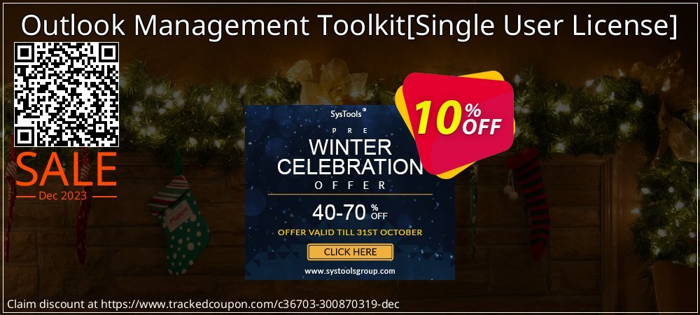 Outlook Management Toolkit - Single User License  coupon on Tell a Lie Day discounts