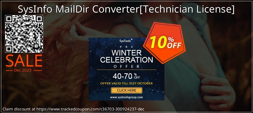 SysInfo MailDir Converter - Technician License  coupon on April Fools' Day super sale