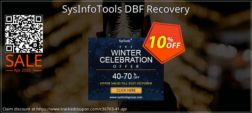 SysInfoTools DBF Recovery coupon on World Party Day promotions