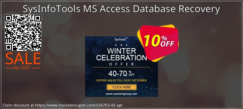 SysInfoTools MS Access Database Recovery coupon on Constitution Memorial Day offer