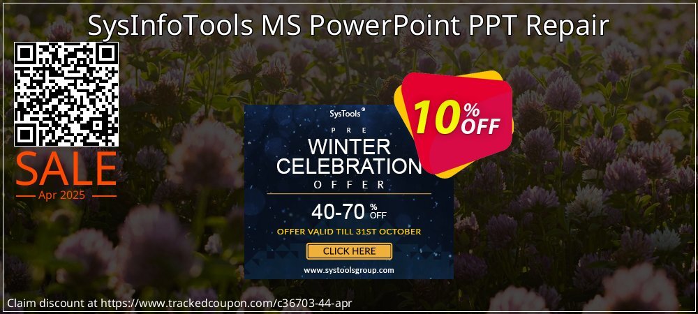 SysInfoTools MS PowerPoint PPT Repair coupon on April Fools' Day deals