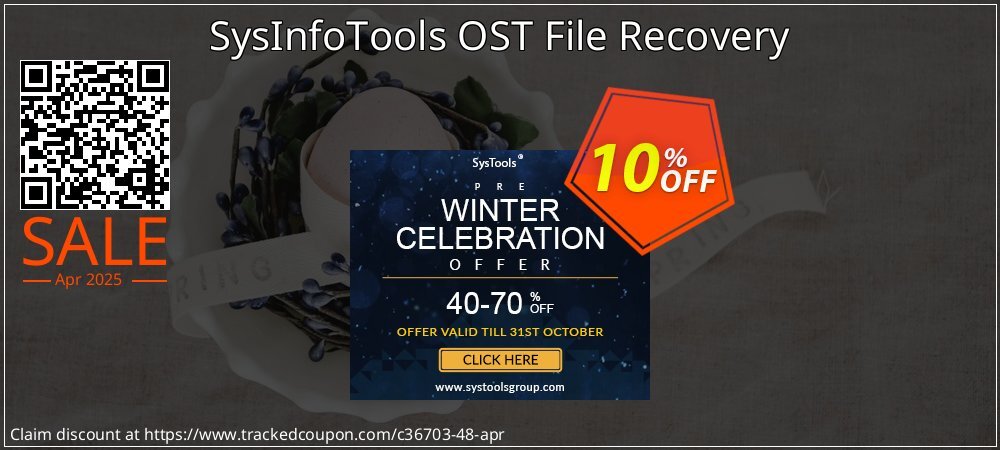 SysInfoTools OST File Recovery coupon on Easter Day super sale