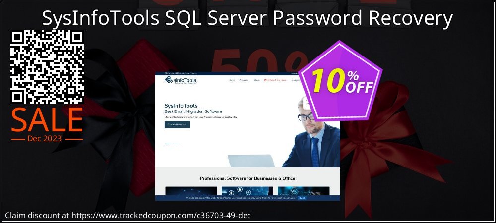 Claim 10% OFF SysInfoTools SQL Server Password Recovery Coupon discount September, 2019
