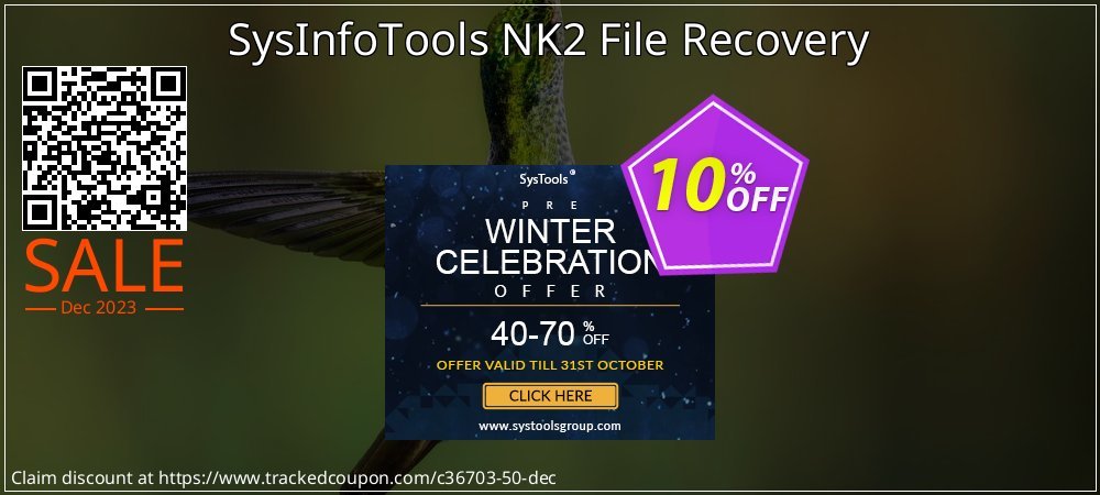 SysInfoTools NK2 File Recovery coupon on National Walking Day promotions
